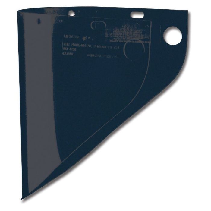 Honeywell Fibre-Metal 4199IRUV3 Impact Resistant Replacement Window, IRUV Green Shade 3, 9 3/4" X 19" X .06", Box of 12