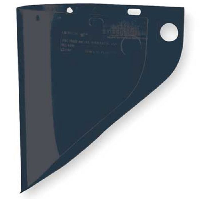 Honeywell Fibre-Metal 4199IRUV5 Impact Resistant Replacement Window, IRUV Shade 5, 9 3/4" X 19" X .06", Box of 12
