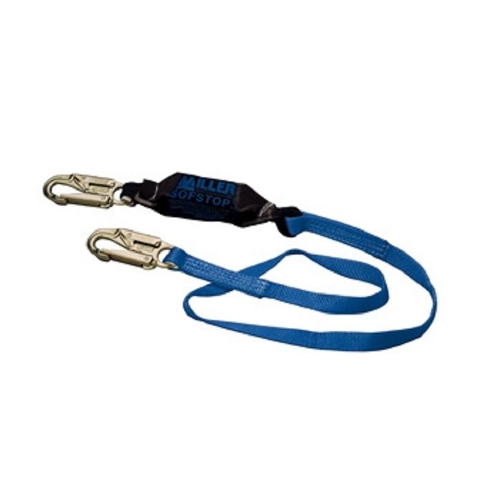 Honeywell Miller 8798TR-Z7/6FTGN HP Lanyards with SofStop Shock Absorber, Blue, One Size, 1 Each