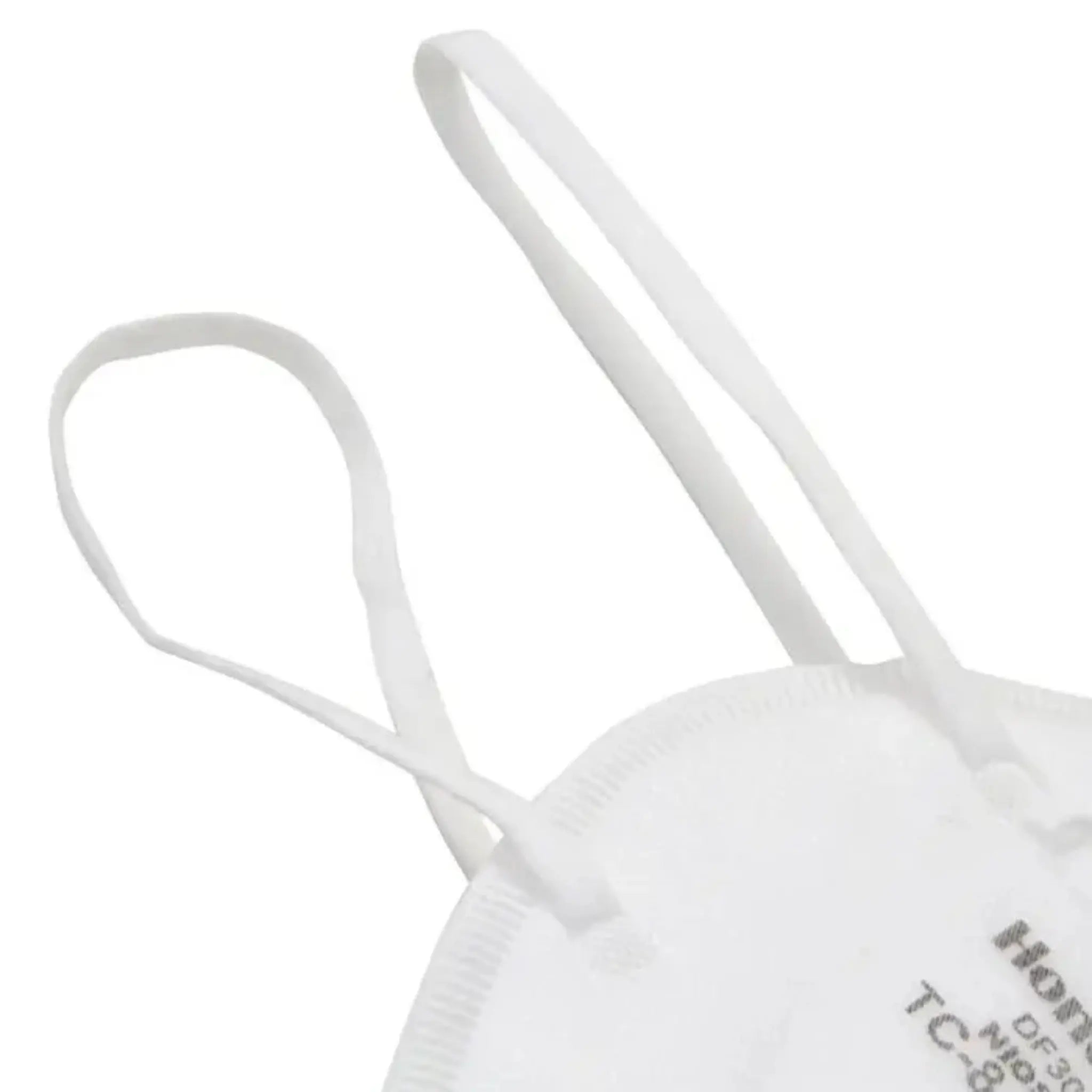 Honeywell DF300N95B DF300 Series Flatfold N95 Disposable Respirator, White, One Size, Box of 50 