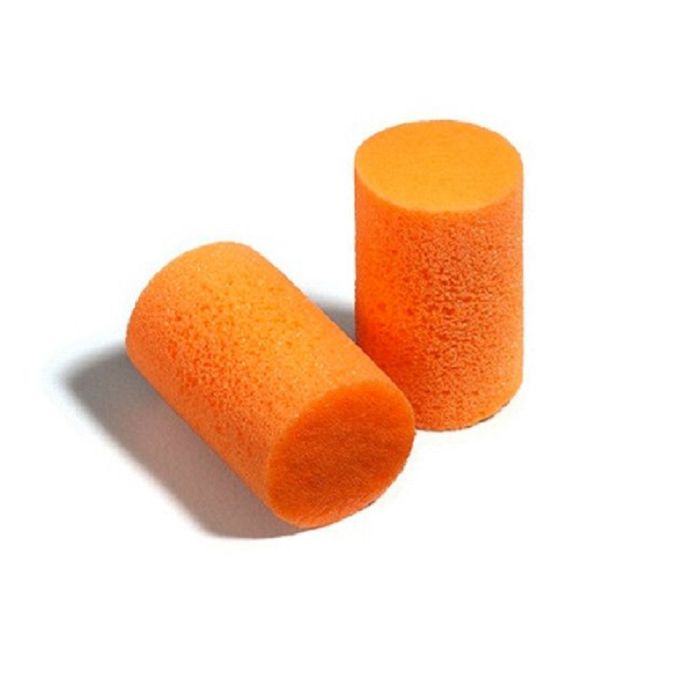 Honeywell Howard Leight FF-1 FirmFit Disposable Earplugs, Orange, One Size, Case of 2000 Pairs