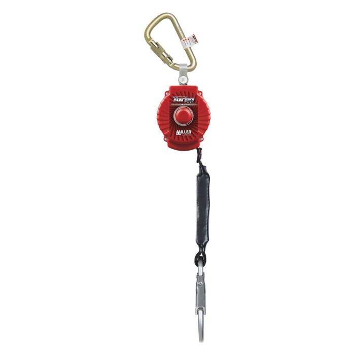 Honeywell Miller MFL-2-Z7/6FT TurboLite Personal Fall Limiter, Red, One Size, 1 Each