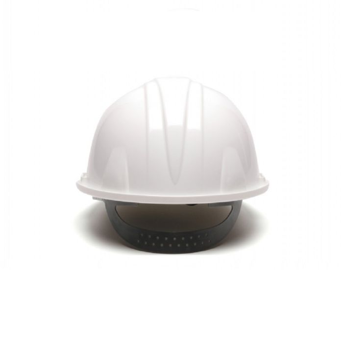 Pyramex SL Series HP14010 Cap Style Hard Hat, 4 Point Snap Lock Suspension, White, One Size, Box of 16
