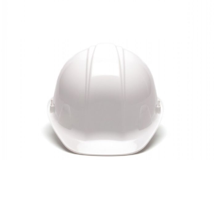 Pyramex SL Series HP14110 Cap Style Hard Hat, 4 Point Ratchet Suspension, White, One Size, Box of 16