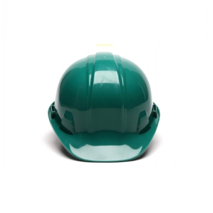 Pyramex SL Series HP14135 Cap Style Hard Hat, 4 Point Ratchet Suspension, Green, One Size, Box of 16
