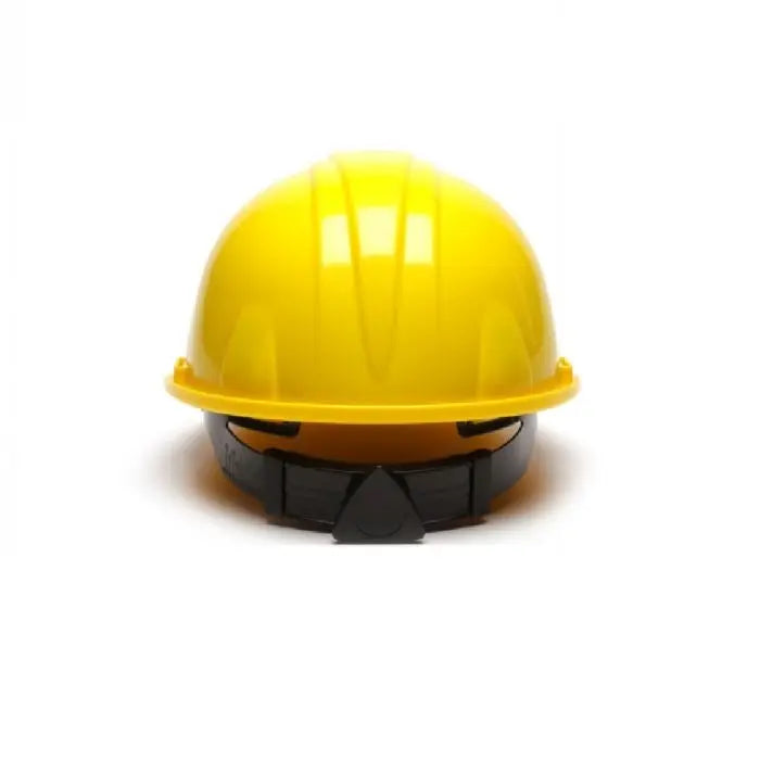 Pyramex SL Series HP16130 Cap Style Hard Hat, 6 Point Ratchet Suspension, Yellow, One Size, Box of 16