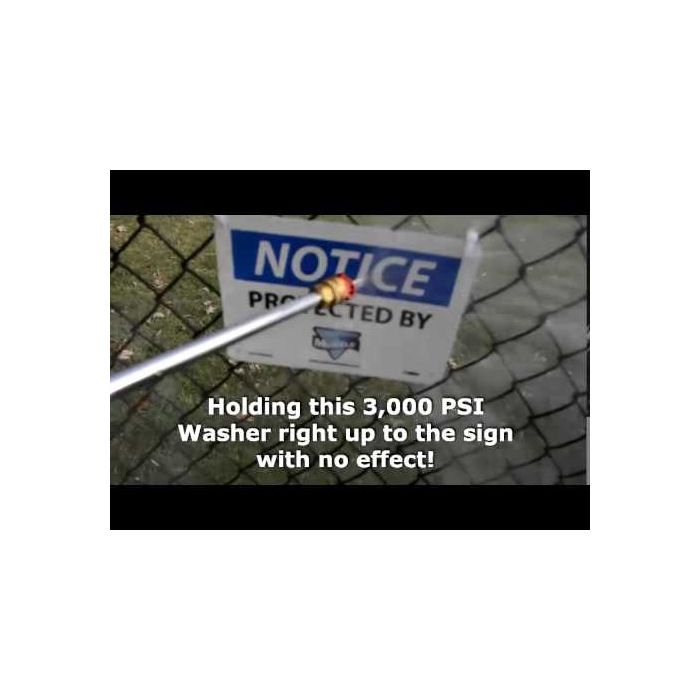 NMC D247RB Danger Construction Site Sign 10x14