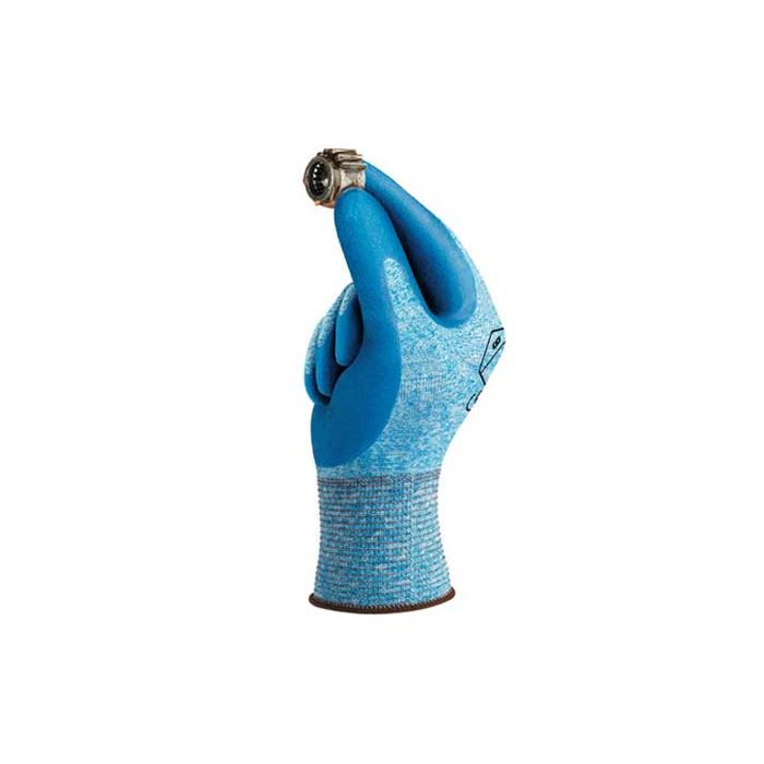 Ansell HyFlex Gloves Nylon Material Blue Color - 144 / Case