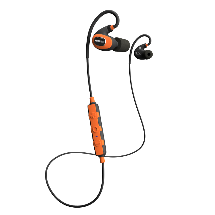 ISOtunes IT-29 PRO 2.0 Wireless Bluetooth Earbuds Safety Orange