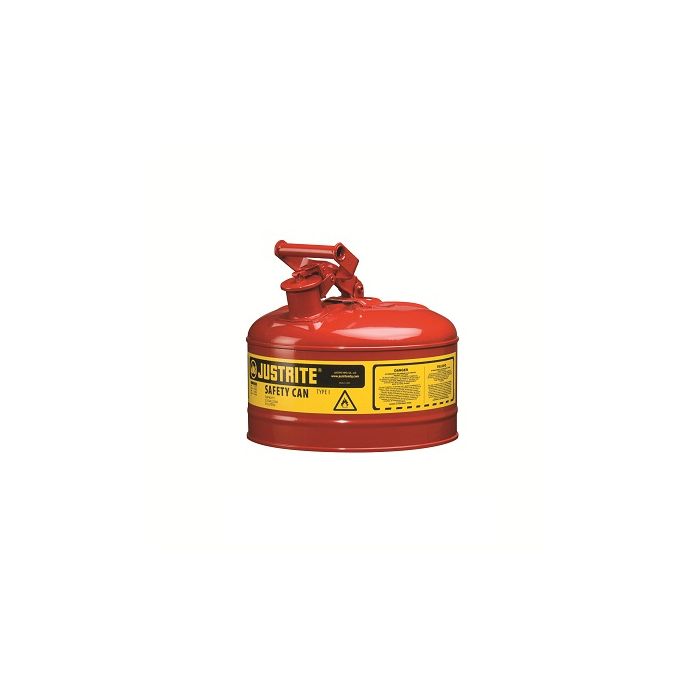Justrite Type 1 Safety Can - 2.5 Gallon