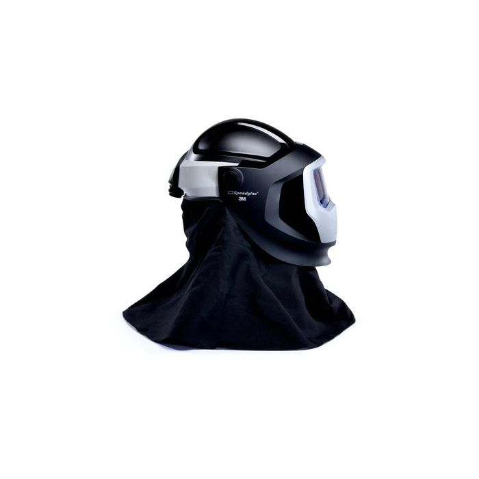 3M Versaflo M-407SG Resp M-Series Helmet Assembly with Flame Resistant Shroud and Speedglas Welding Shield, No ADF, 1 Each