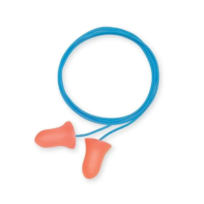 Honeywell 3301130 Howard Leight Single Use Corded Earplugs Max, SNR 37 (Pack of 100 Pairs) | Disposable Honeywell 3301130 Howard Leight Single Use Corded Earplugs Max, SNR 37 (Pack of 100 Pairs) | Disposable