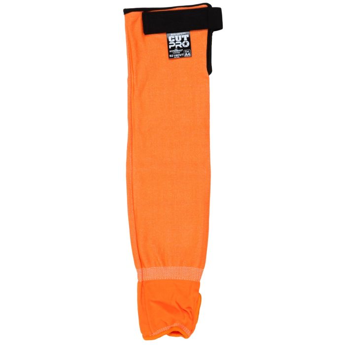 MCR Safety Cut Pro 9218OVT 18 Inch Length HyperMax High Visibility Sleeve, Hi-Vis Orange, One Size, Box of 10