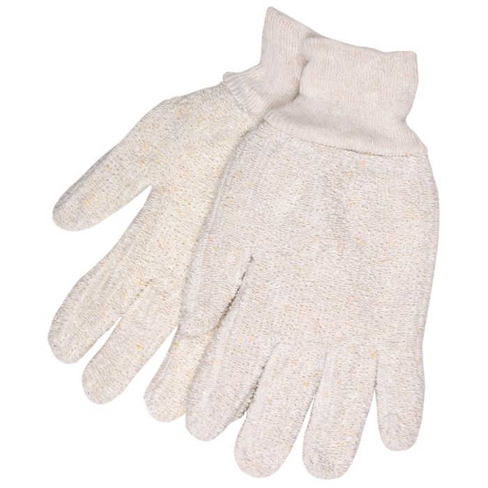 MCR Safety 9400KM 18 Ounce Reversible Seamless Terrycloth Work Gloves, Natural, Large, Box of 12 Pairs