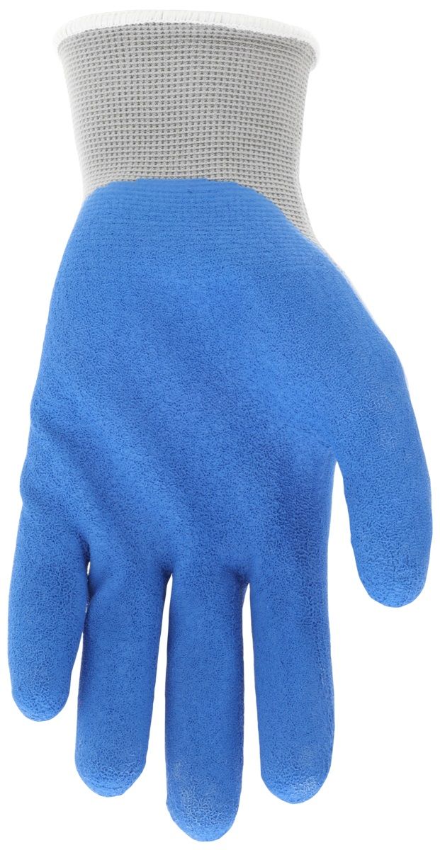 MCR Safety NXG 96731 13 Gauge Nylon Shell, Foam Latex Coated Work Gloves, Gray, Box of 12 Pairs