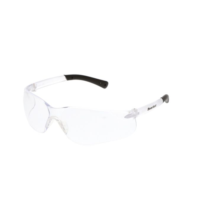 MCR Safety BearKat BK310 BK3 Series Duramass Hard Coat Safety Glasses, Clear, One Size, Box of 12
