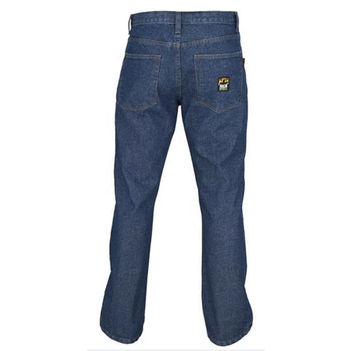 MCR Safety P1D 13 Oz. Flame Resistant Denim Jeans, Blue, 1 Each