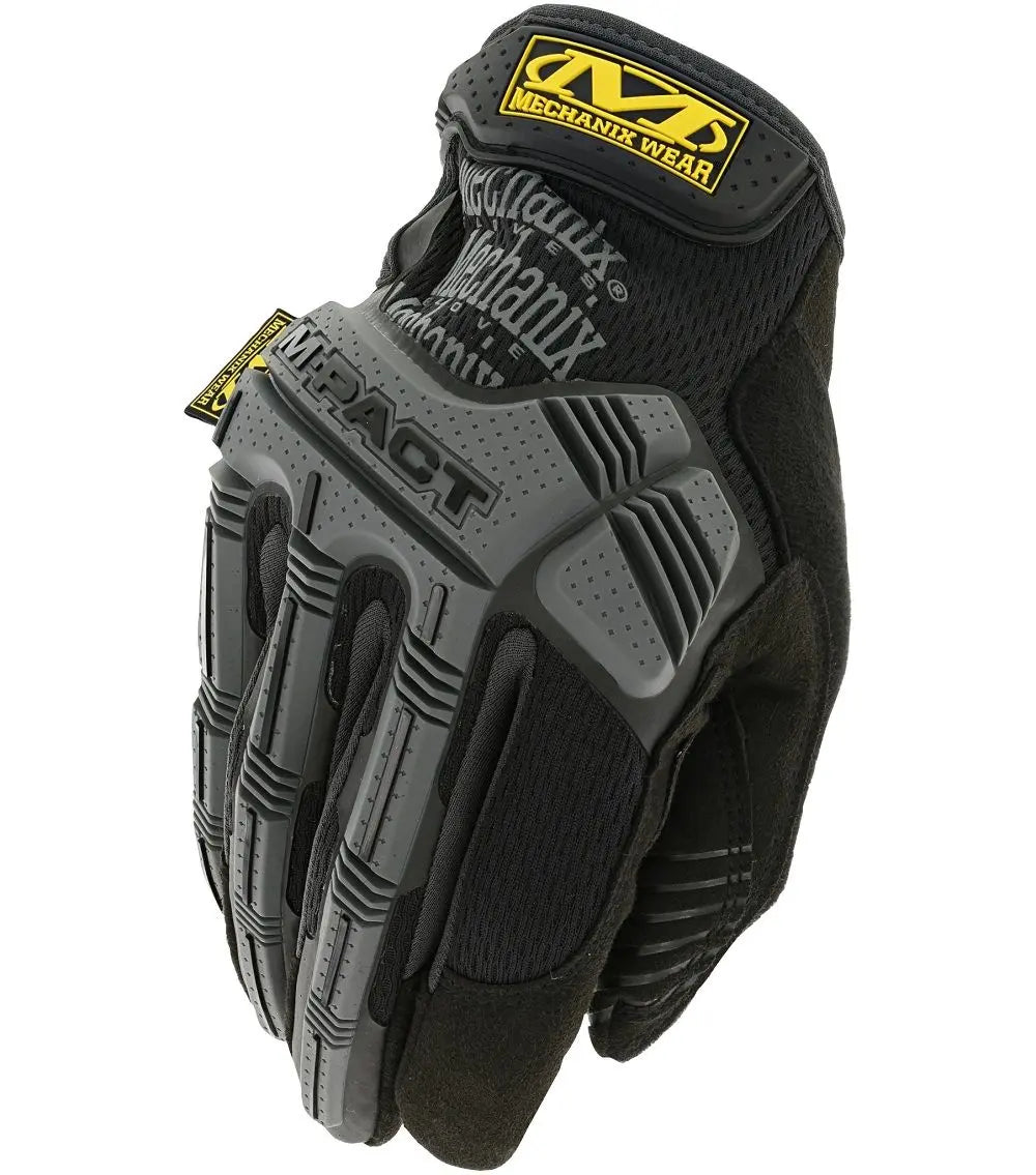 mechanix wear handschuhe m-pact (MCXMPT58009) M-Pact Impact Protection Gloves, Black/Grey, Medium