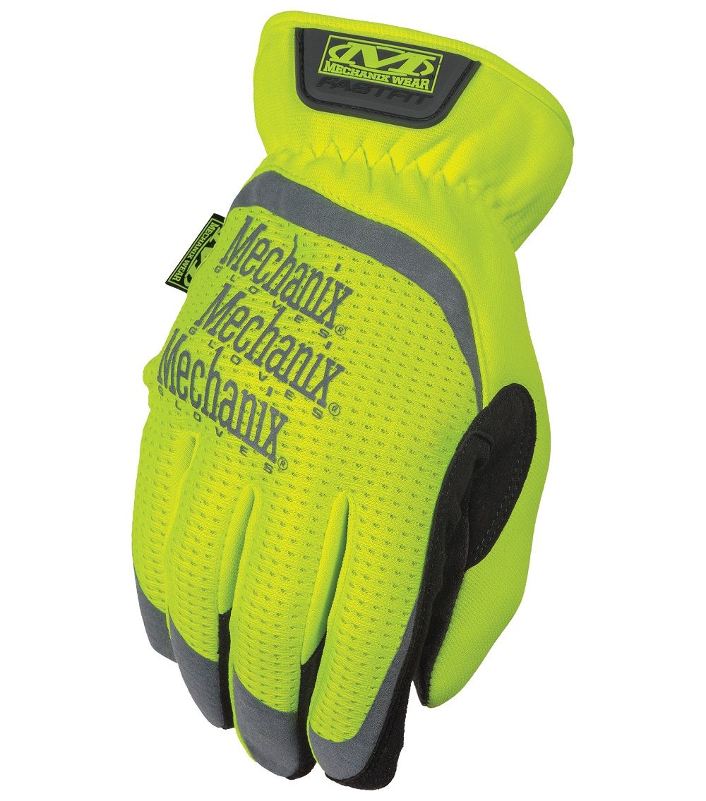 Mechanix Wear FastFit SFF-91 Hi-Vis Work Gloves, 1 Pair