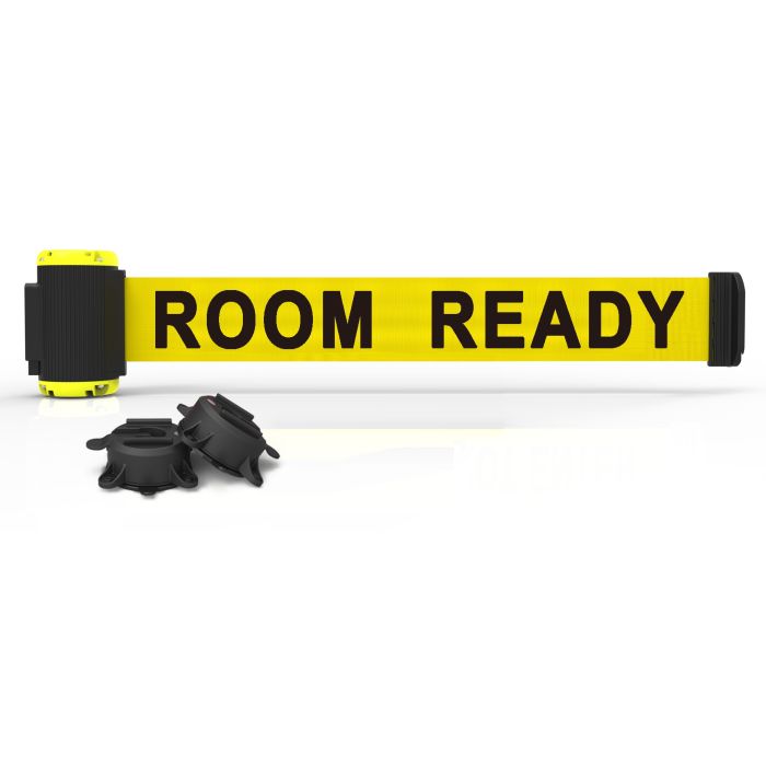 Banner Stakes MH7011 7' Magnetic Wall Mount Barrier, Room Ready