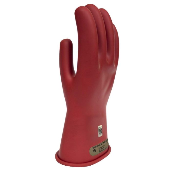 NSA DWH1100-R Class 00 Red Rubber Voltage Gloves 1 Pair