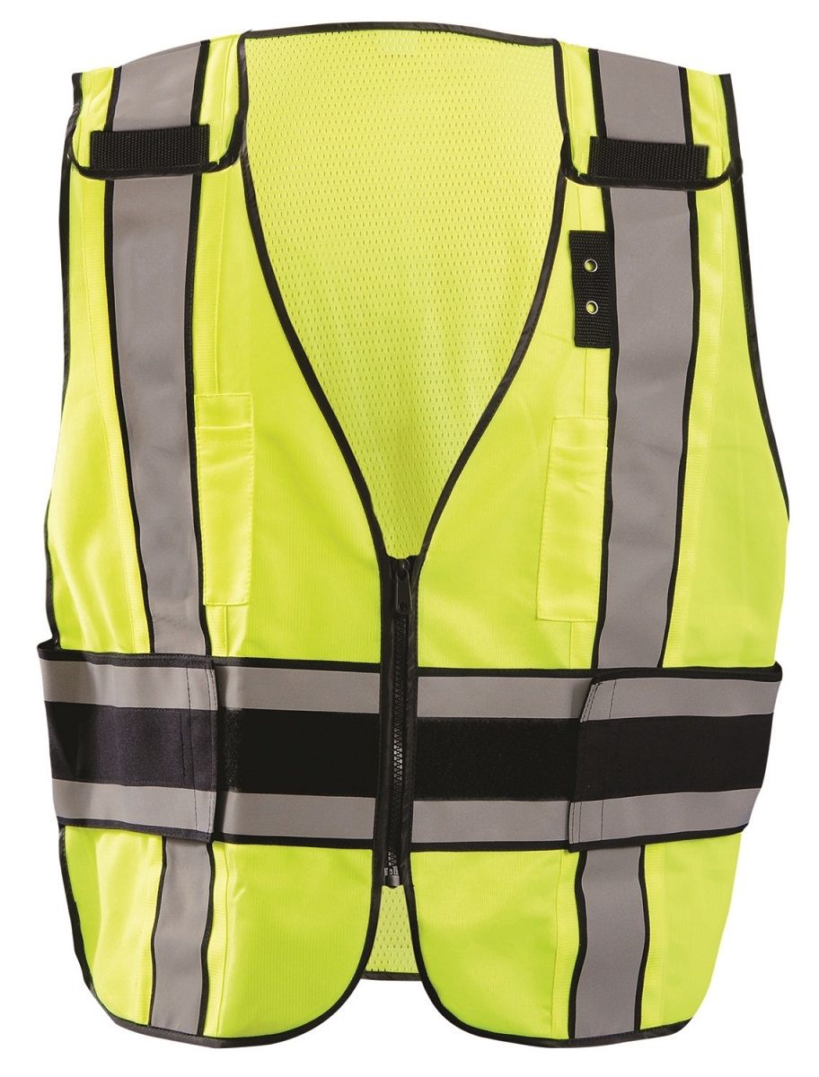 Occunomix DOR Public Safety No Legend Solid Front/Mesh Back Vest