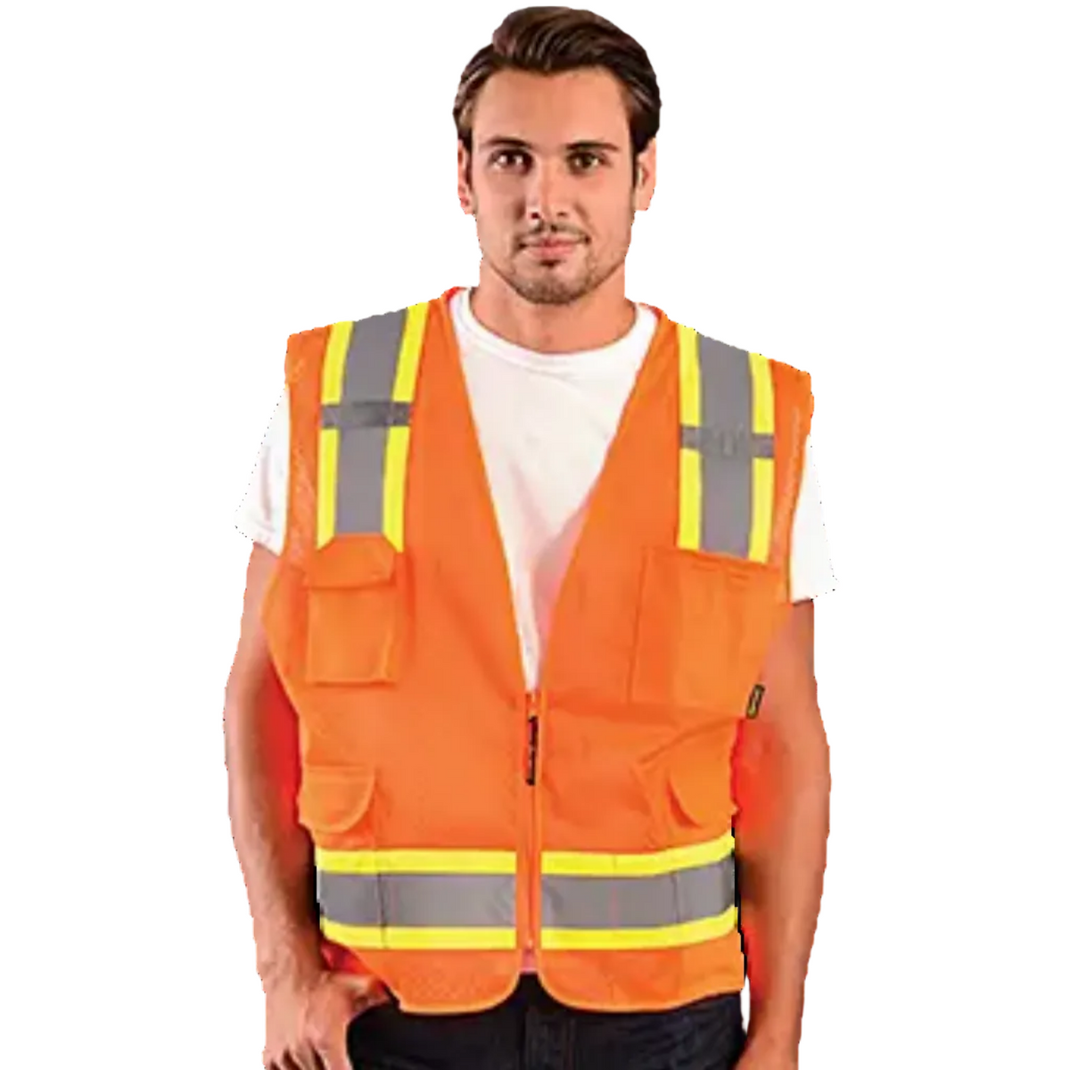 Value Two-Tone Surveyor Mesh Vest