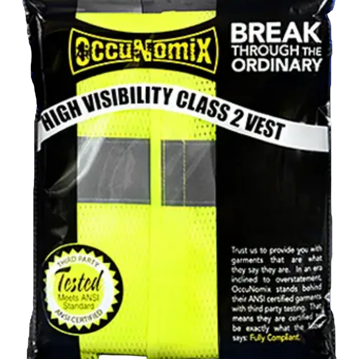 Value Solid Standard Safety Vest