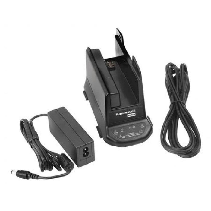 Honeywell North PA724 Primair Single Charger with Power Cord for PA720 Rechargeable Battery, Black, One Size, 1 Each