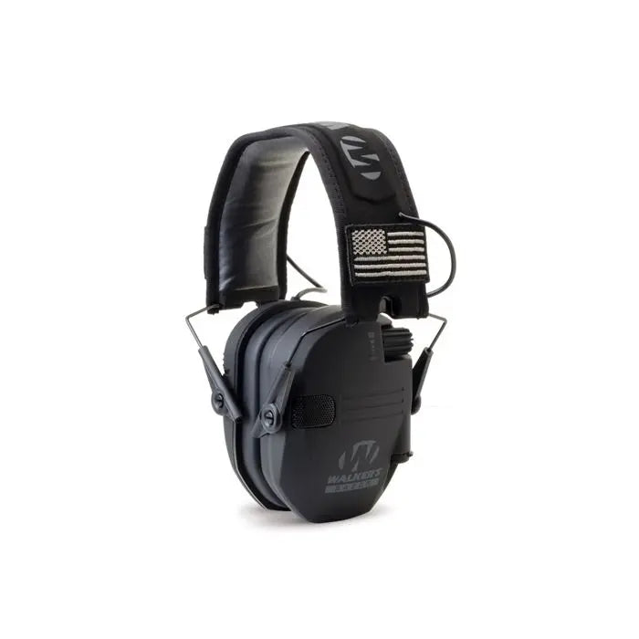 Walker Hearing GWP-RSEMPAT Razor Patriot Series Razor Slim Electronic Muff