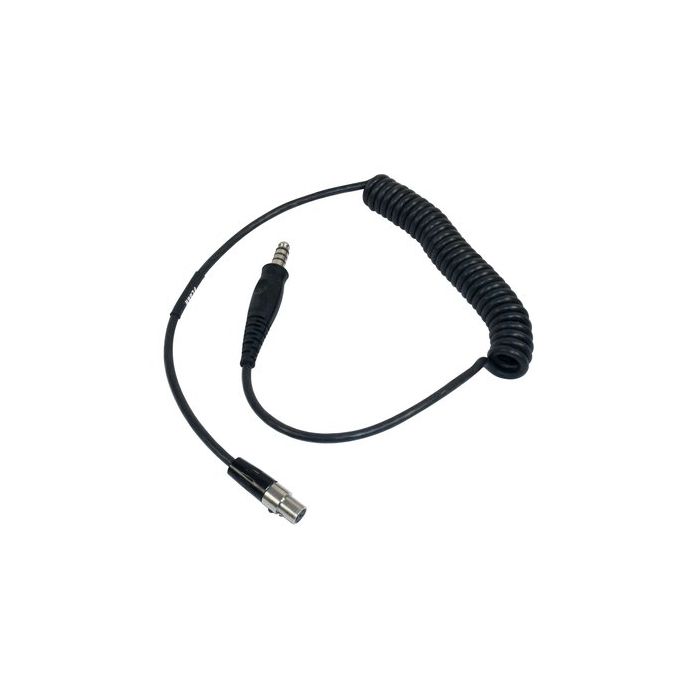 Peltor External Radio Patch Cord - compatible with PowerCom 2-Way Headset Series