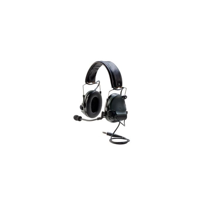 Peltor ComTac III ACH Communication Headset, Single Comm, Headband w/ PRR - FOLIAGE GREEN