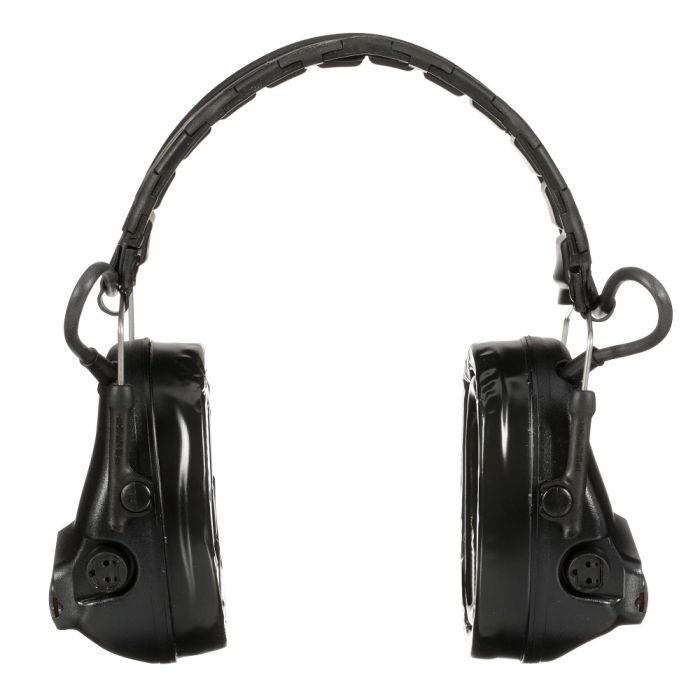 3M Peltor MT20H682FB-09 SV SwatTac V Hearing Defender Headset, Foldable, Black, 1 Each