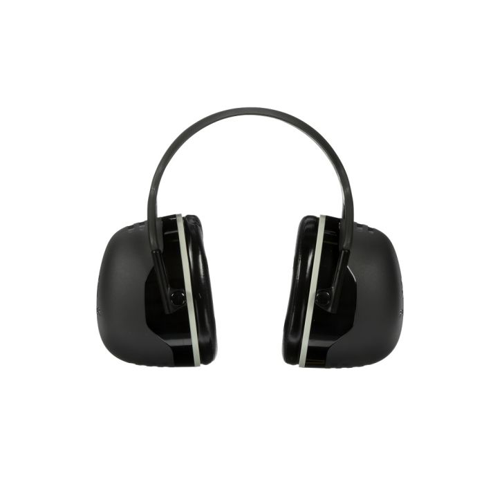 3M Peltor X5A Over-the-Head Earmuffs, Black, Universal, 1 Each