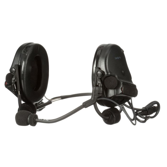 3M Peltor MT20H682BB-19 SV SwatTac V Headset, Neckband, Dual Lead, Black, 1 Each