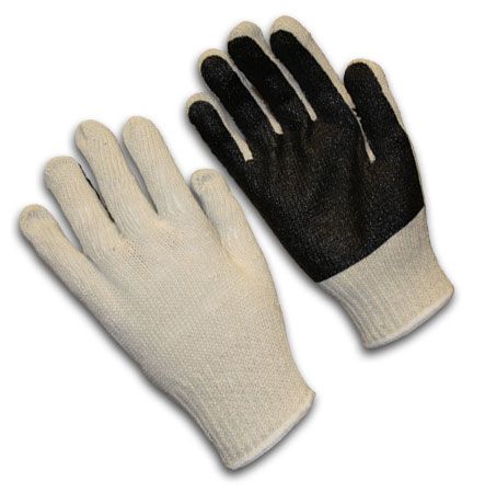Seamless Knit with PVC Palm Glove, 7 Gauge, Box of 12 Pairs