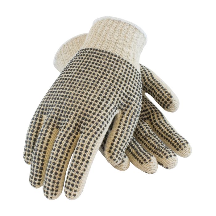 Seamless Knit with Double-Sided PVC Grip Glove - 7 Gauge