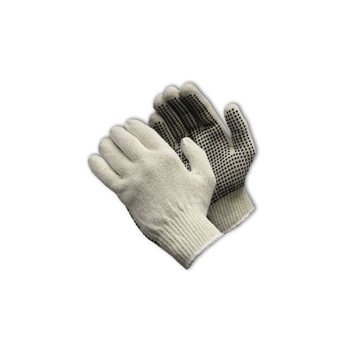 Seamless Knit with PVC Dot Grip Glove - 10 Gauge, Box of 12 Pairs
