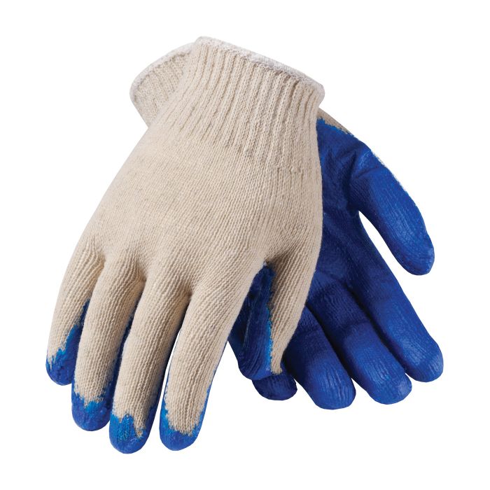 Seamless Knit Latex Coated Smooth Grip Glove - Economy Grade (LARGE) 12 Pairs