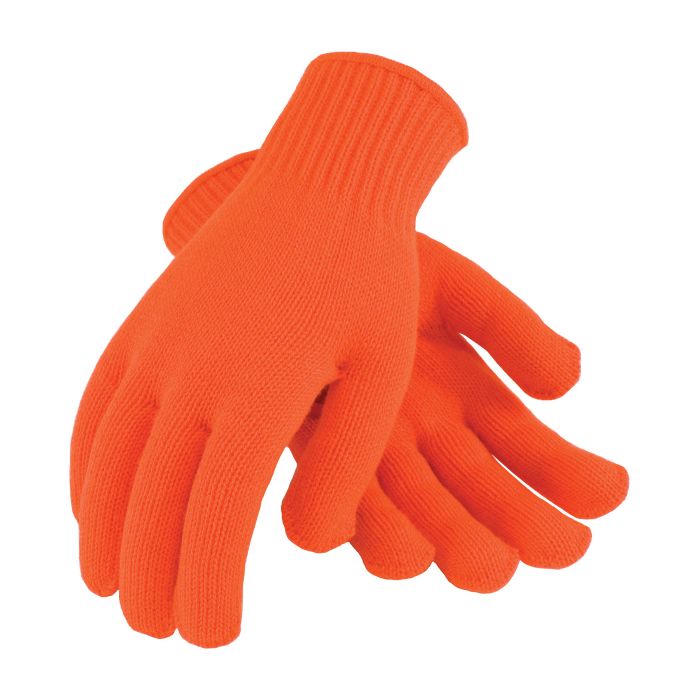 Hi-Vis Seamless Knit Glove - 7 Gauge, Box of 12 Pairs