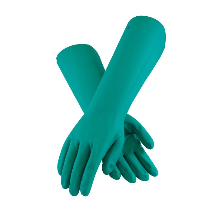 Unsupported Nitrile, Unlined with Sandpatch Grip Glove - 22 Mil (1 DZ)