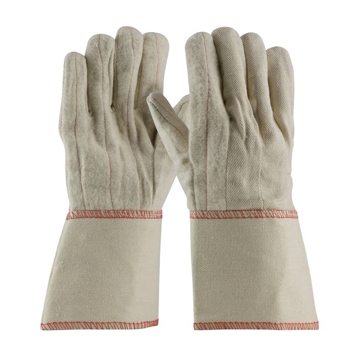 PIP Safety 7900G Cotton Hot Mill Glove with Gauntlet Cuff, Standard Weight, 24-ounce, Box of 12 Pairs