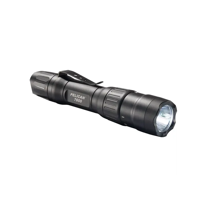 Pelican 7600, 3-Color LED Li-Ion Rechargeable Tactical Flashlight