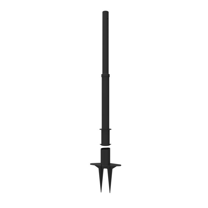 Banner Stakes PL4071 PLUS Black Plastic Stake (Pack of 5)