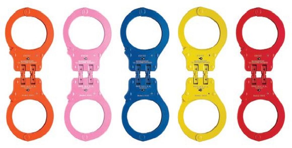 Peerless 850C Hinge Style Handcuff, Standard Size, 1 Each