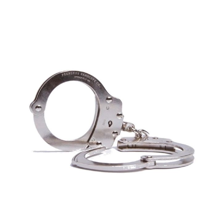 Peerless 700C Chain Link Handcuff, Nickle, Standard Size, 1 Each