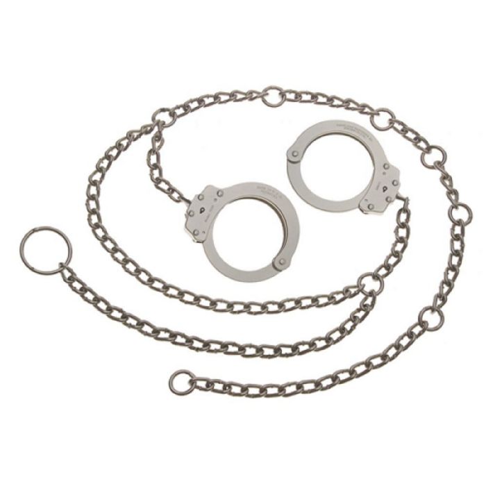 Peerless 7002C-OS Waist Chain, Nickle, 54 Inch Length, Oversized, 1 Each