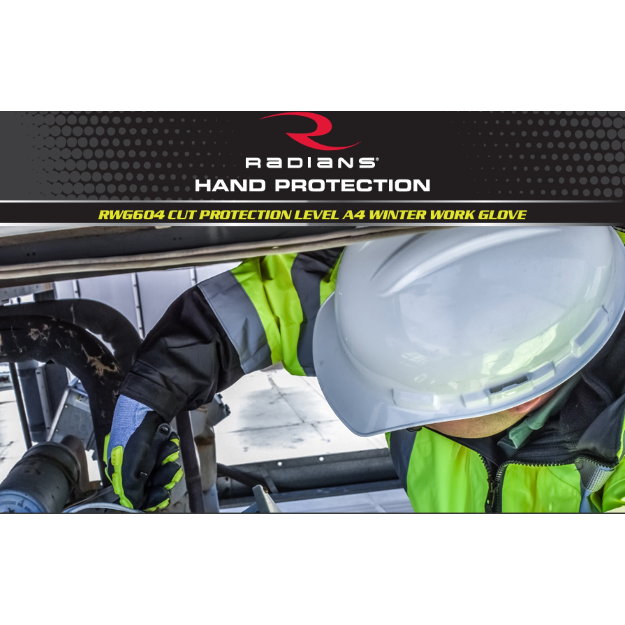 Radians RWG604L Cut Protection Level A4 Coated Cold Weather Glove, Large, Video