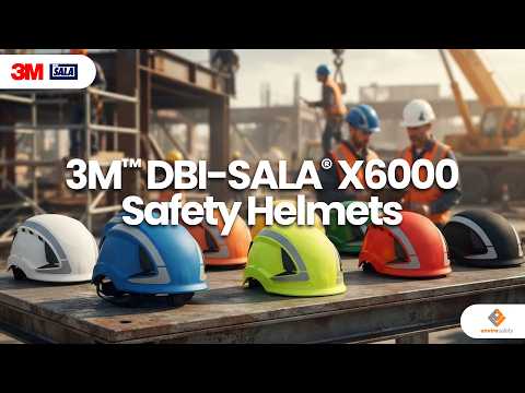 3M DBI-SALA X6000 Safety Helmets, Video