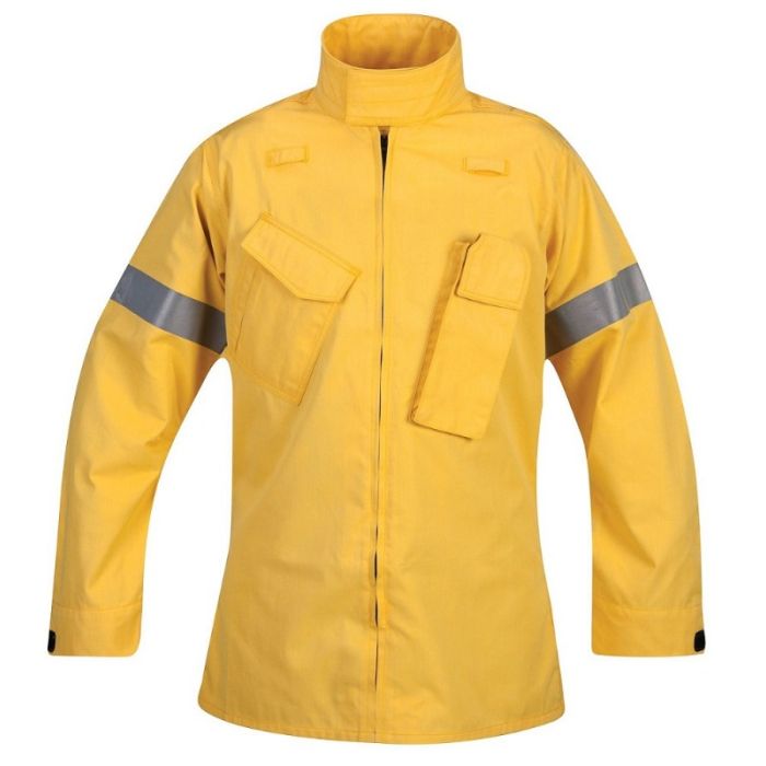 Propper F5307 Nomex Wildland Overshirt, Long, Yellow, 2X-Large, 1 Each